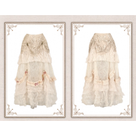 Cupid's Poetry Box Long Skirt by Blood Supply (BSY161LSK)